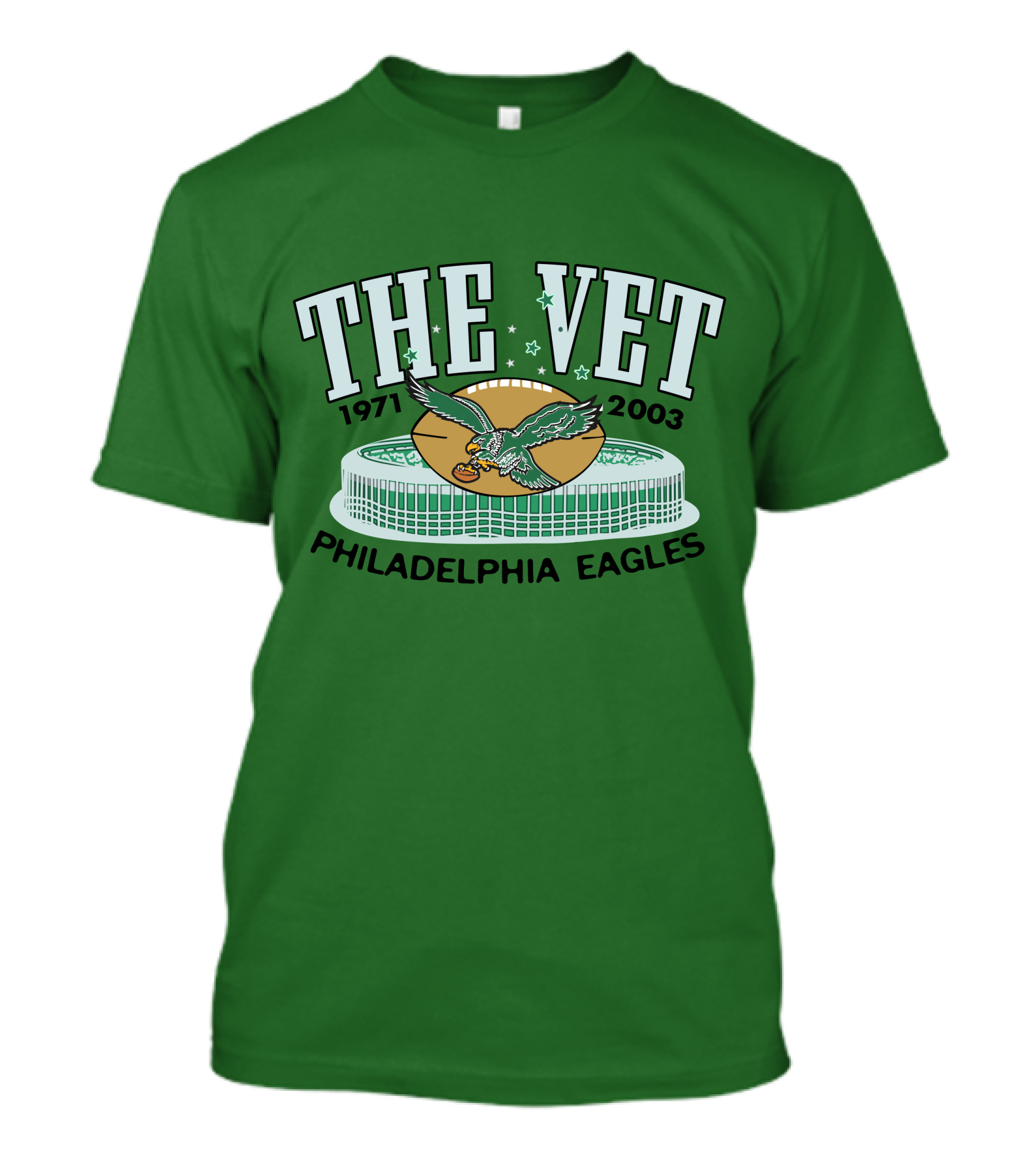 Philadelphia Eagles The Vet 1971-2003 Stadium T-Shirt