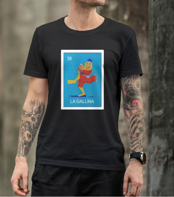 San Diego Chicken La Gallina 38 Baseball Character Merchandise T-Shirt
