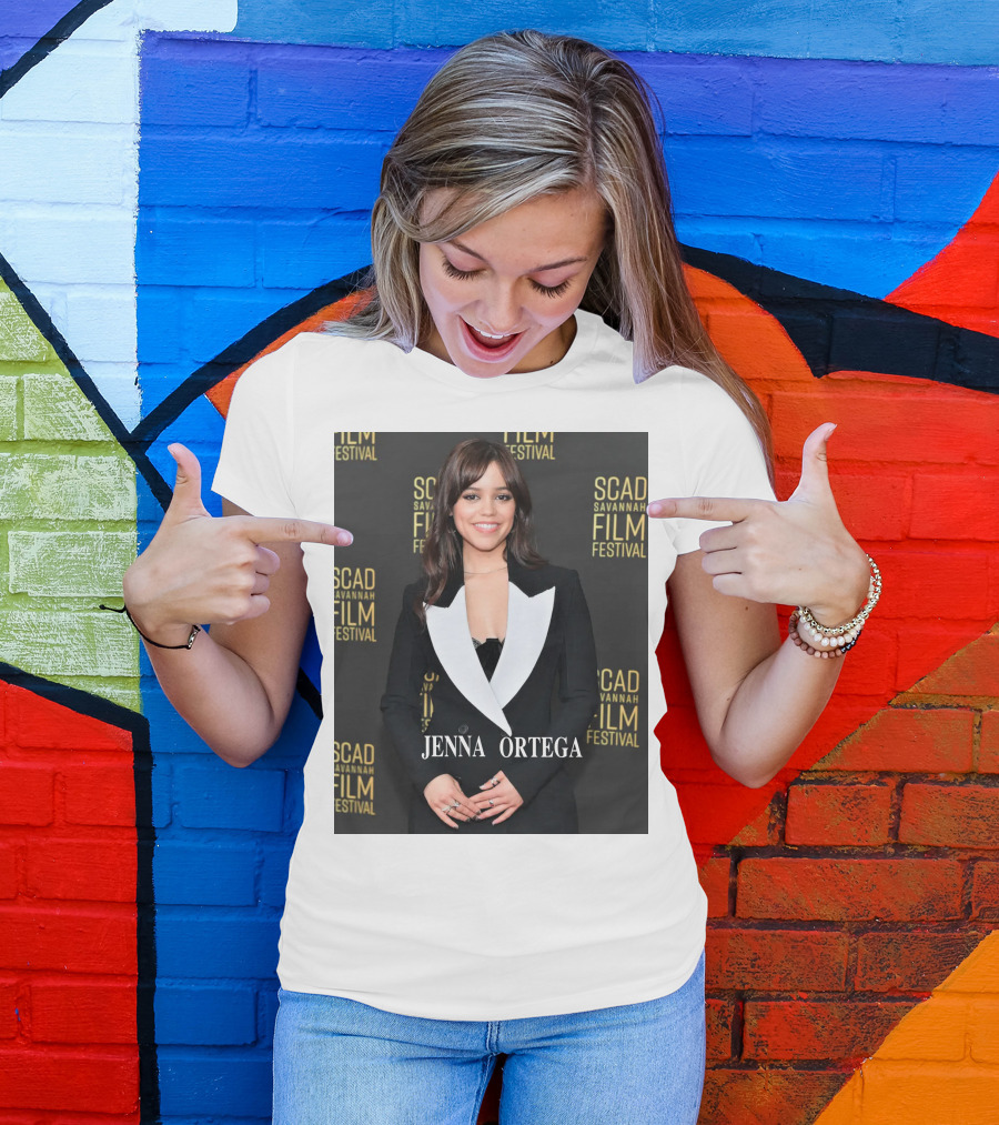 SCAD Savannah Film Festival Jenna Marie Ortega Wednesday Netflix Fashion T-Shirt
