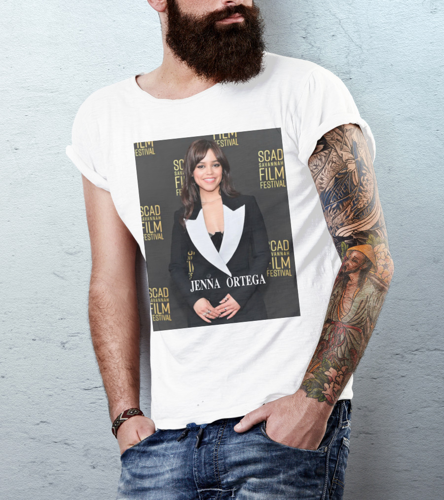 SCAD Savannah Film Festival Jenna Marie Ortega Wednesday Netflix Fashion T-Shirt