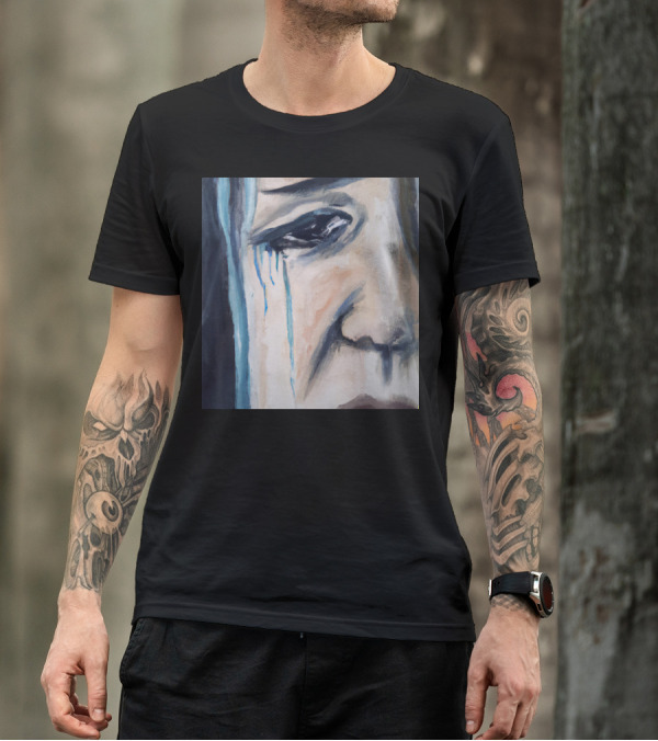 Sorrow Face Tears T-Shirt