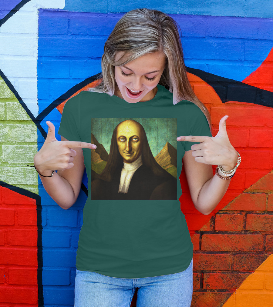 Sphinx Mona Lisa Hybrid Mysterious Smile T-Shirt