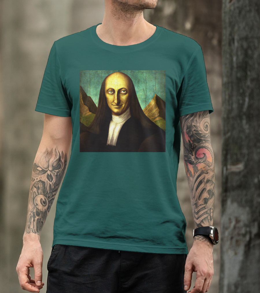 Sphinx Mona Lisa Hybrid Mysterious Smile T-Shirt