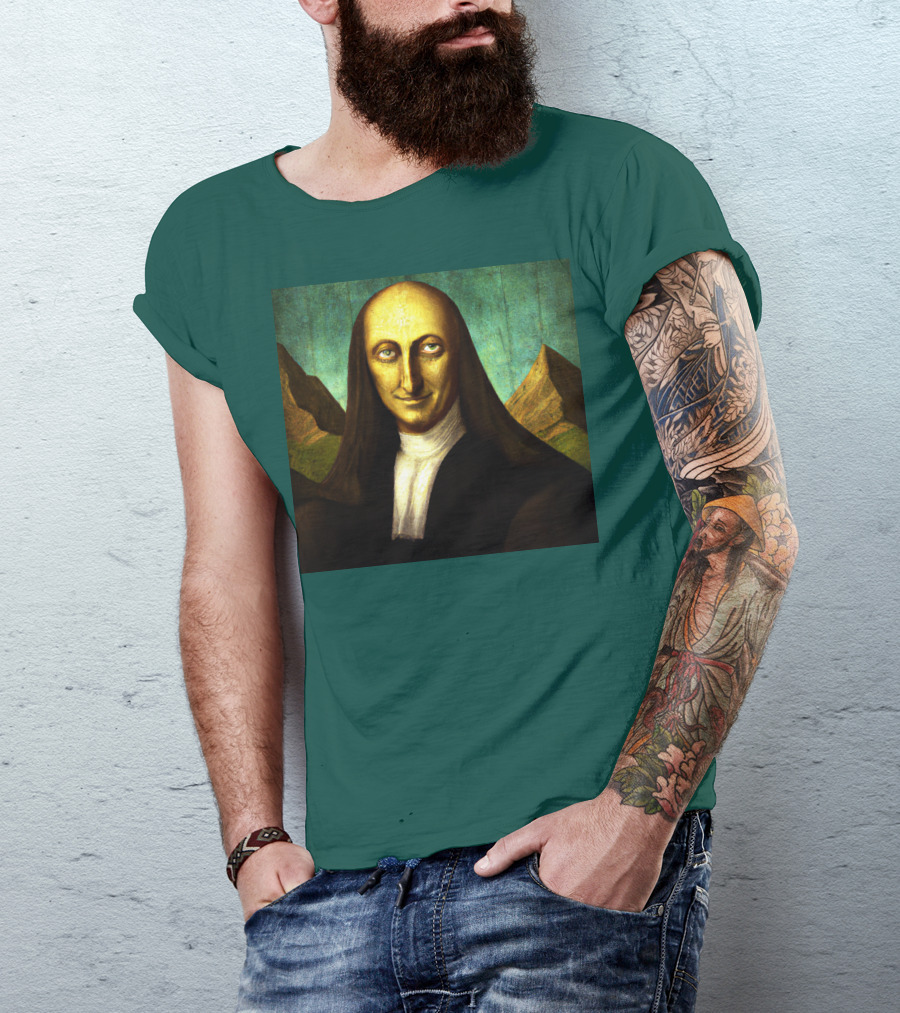 Sphinx Mona Lisa Hybrid Mysterious Smile T-Shirt