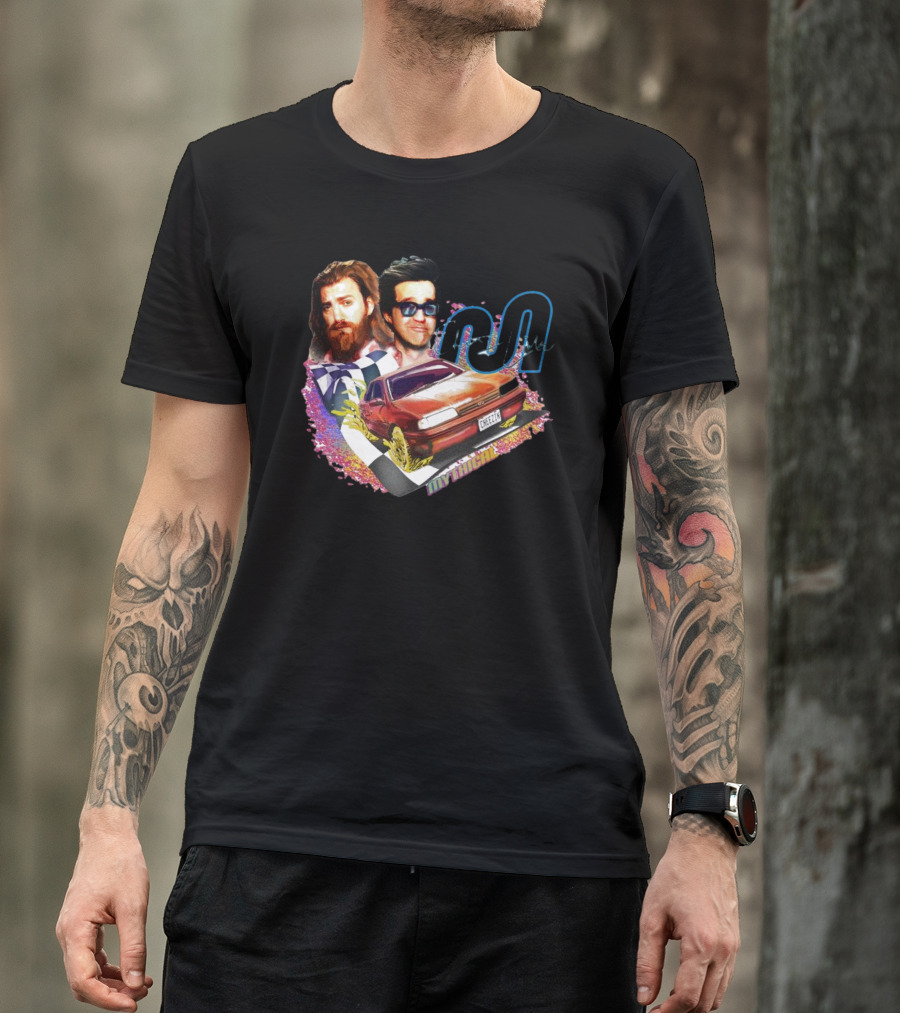 Rhett And Link Mythical Cheese Wheel Racing Cheetz Signature T-Shirt