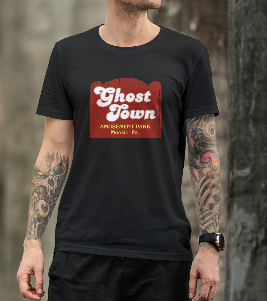 Ghost Town Amusement Park Moosic Pa T-Shirt