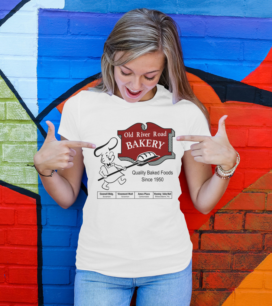 Old River Road Bakery Quality Baked Foods Since 1950 Scranton Carbondale Wilkes-Barre T-Shirt