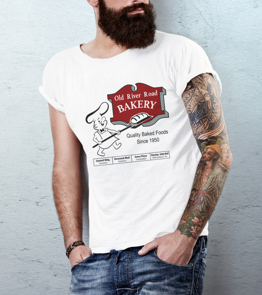 Old River Road Bakery Quality Baked Foods Since 1950 Scranton Carbondale Wilkes-Barre T-Shirt