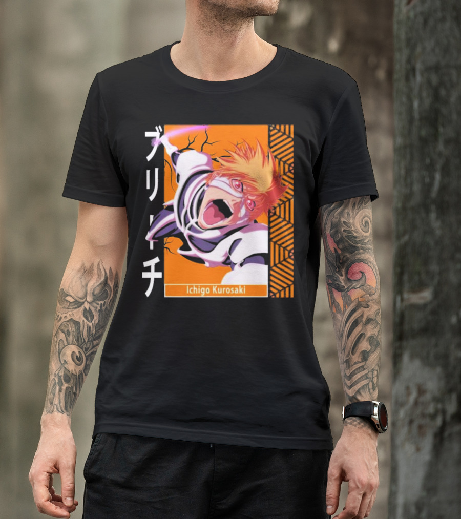 Bleach Ichigo Kurosaki Anime Manga Character T-Shirt