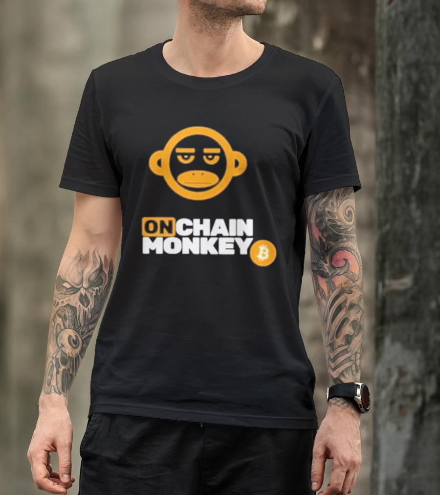 Onchain Monkey OCM OG Bitcoin Icon T-Shirt