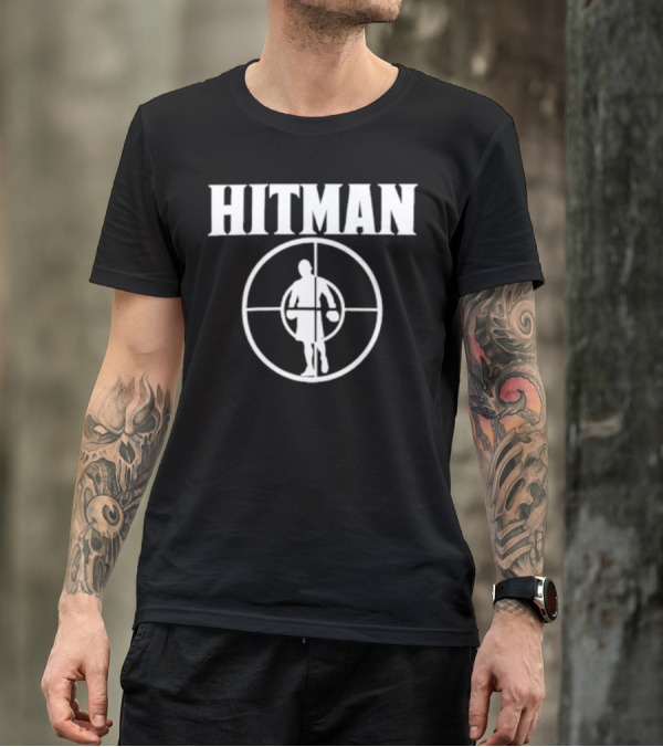 Hitman Slim Albaher Basketball T-Shirt