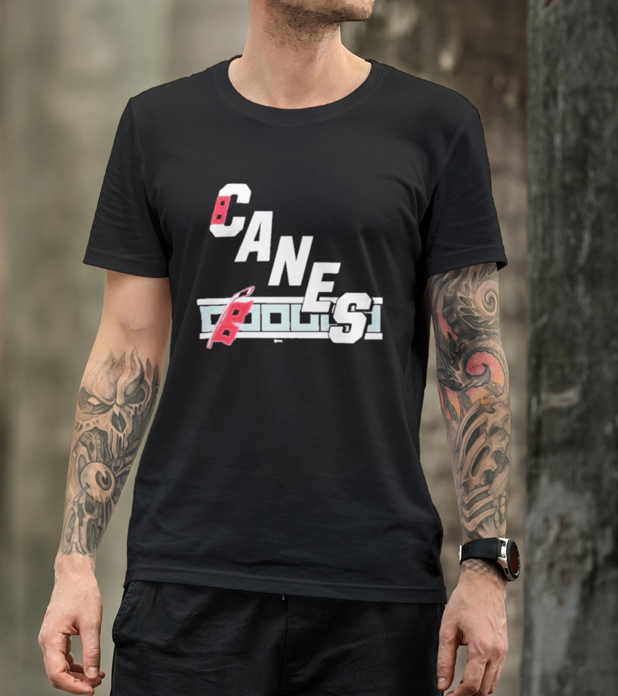CANES Hurricanes Ice Hockey Sports Team T-Shirt