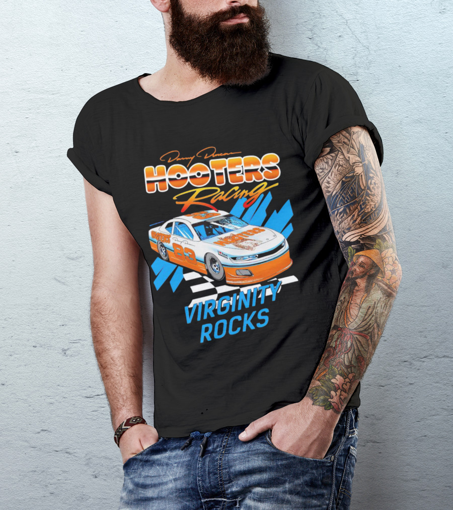 Danny Duncan Hooters Racing 83 Car Virginity Rocks T-Shirt