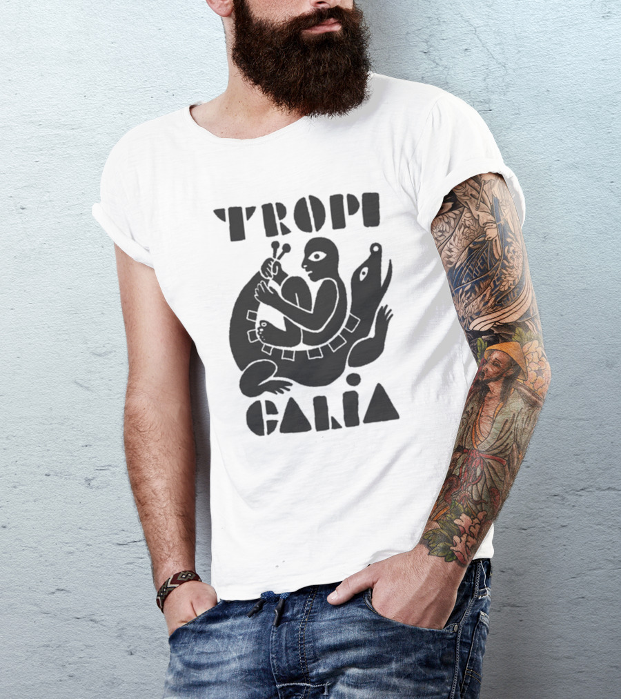 Tropicalia Surreal Creature抱抱 Alligator T-Shirt