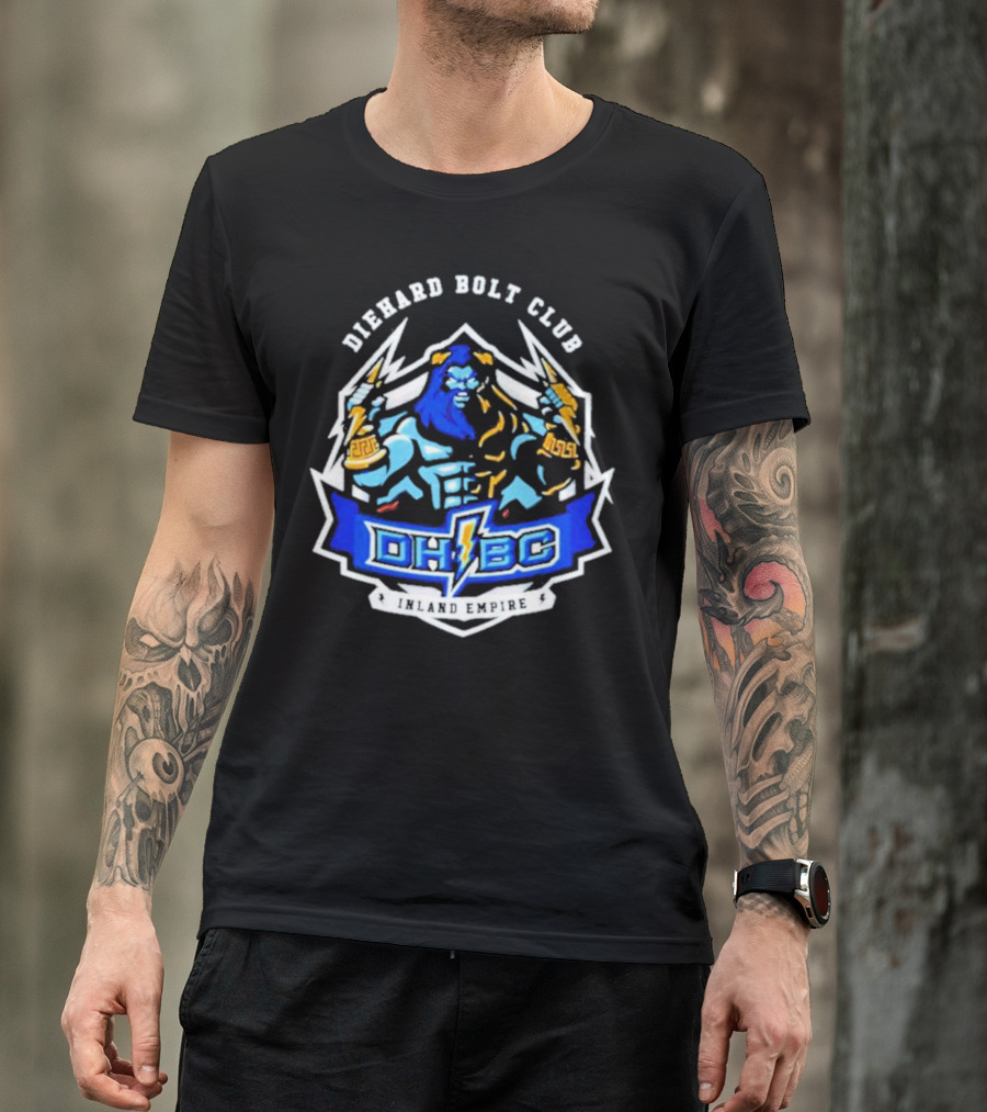Diehard Bolt Club DHBC Inland Empire T-Shirt