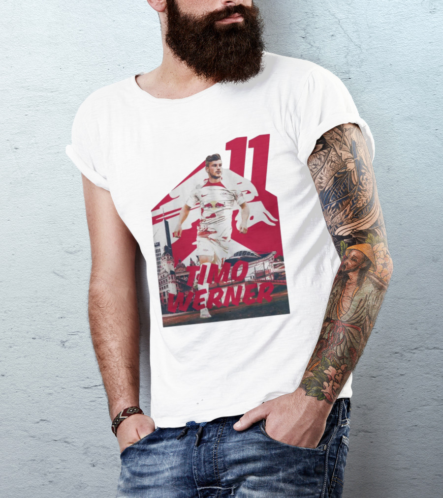 Timo Werner RB Leipzig Red Bull Shop 11 T-Shirt