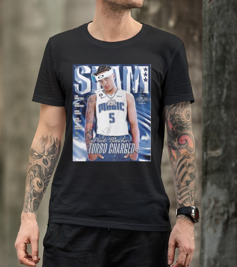 Slam Paolo Banchero Magic Turbo Charged The Future Issue T-Shirt
