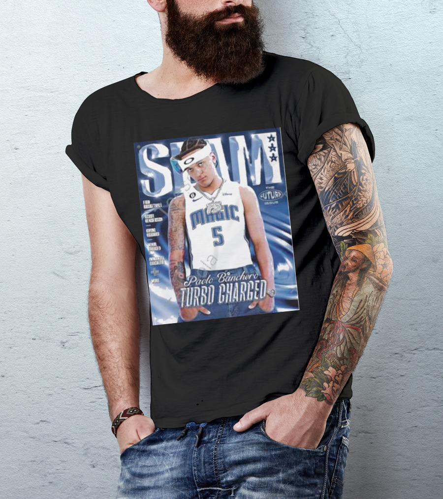 Slam Paolo Banchero Magic Turbo Charged The Future Issue T-Shirt