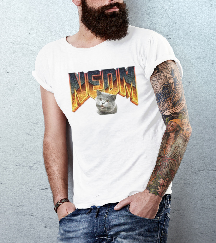 NEDM Not Even Doom Music Cat Meme T-Shirt