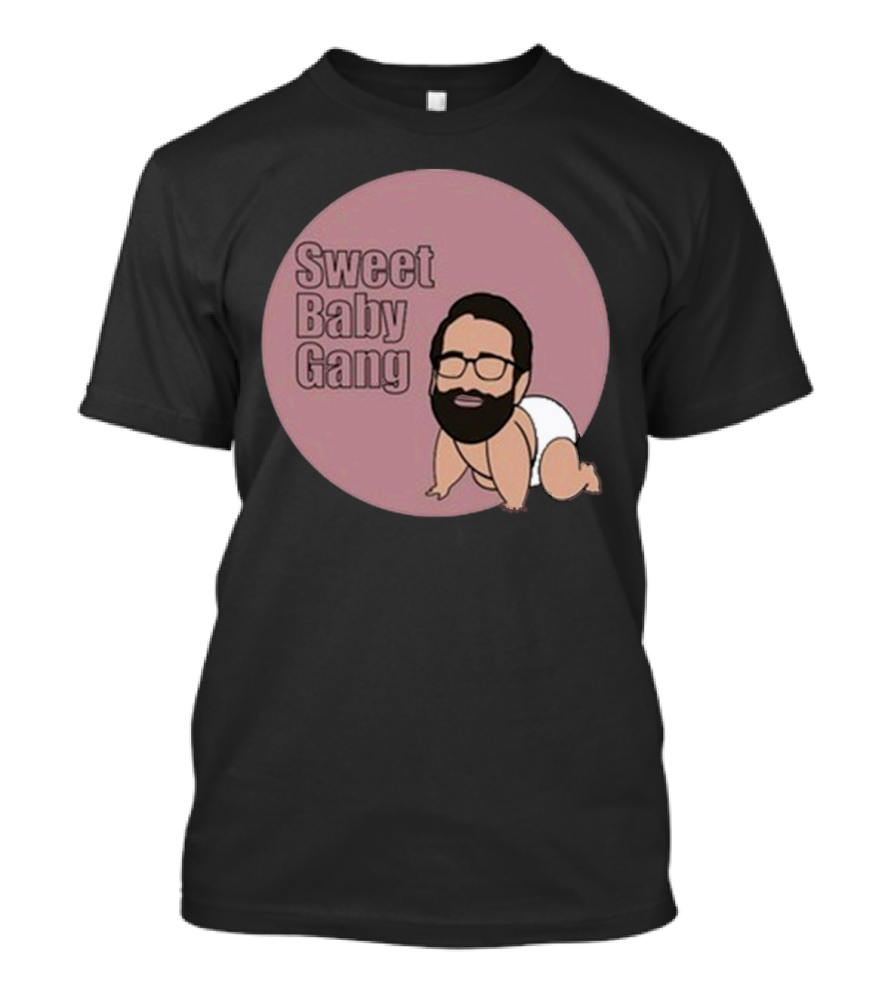 Sweet Baby Gang Baby Caricature T-Shirt