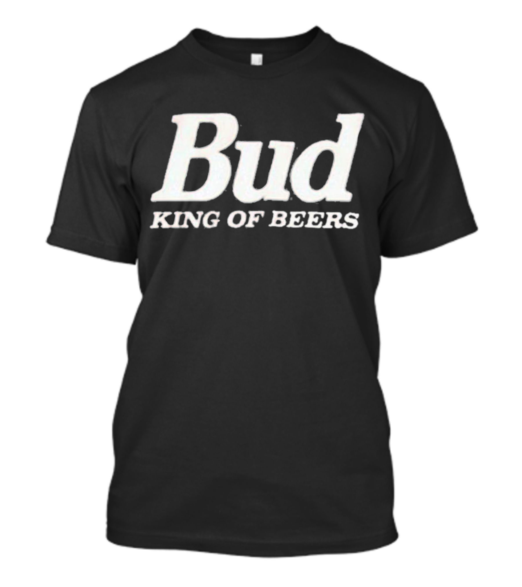 Bud King Of Beers Vintage Style Beer Branding T-Shirt