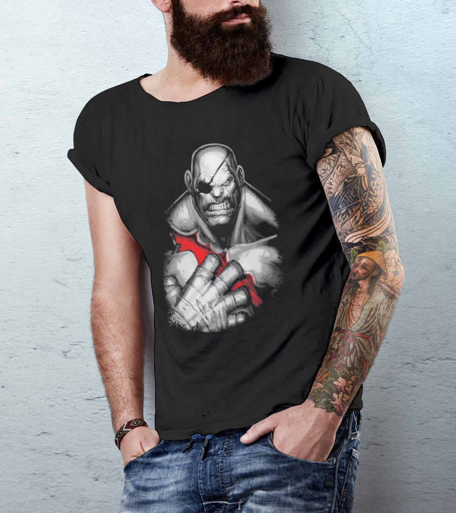 Sagat Street Fighter Character T-Shirt