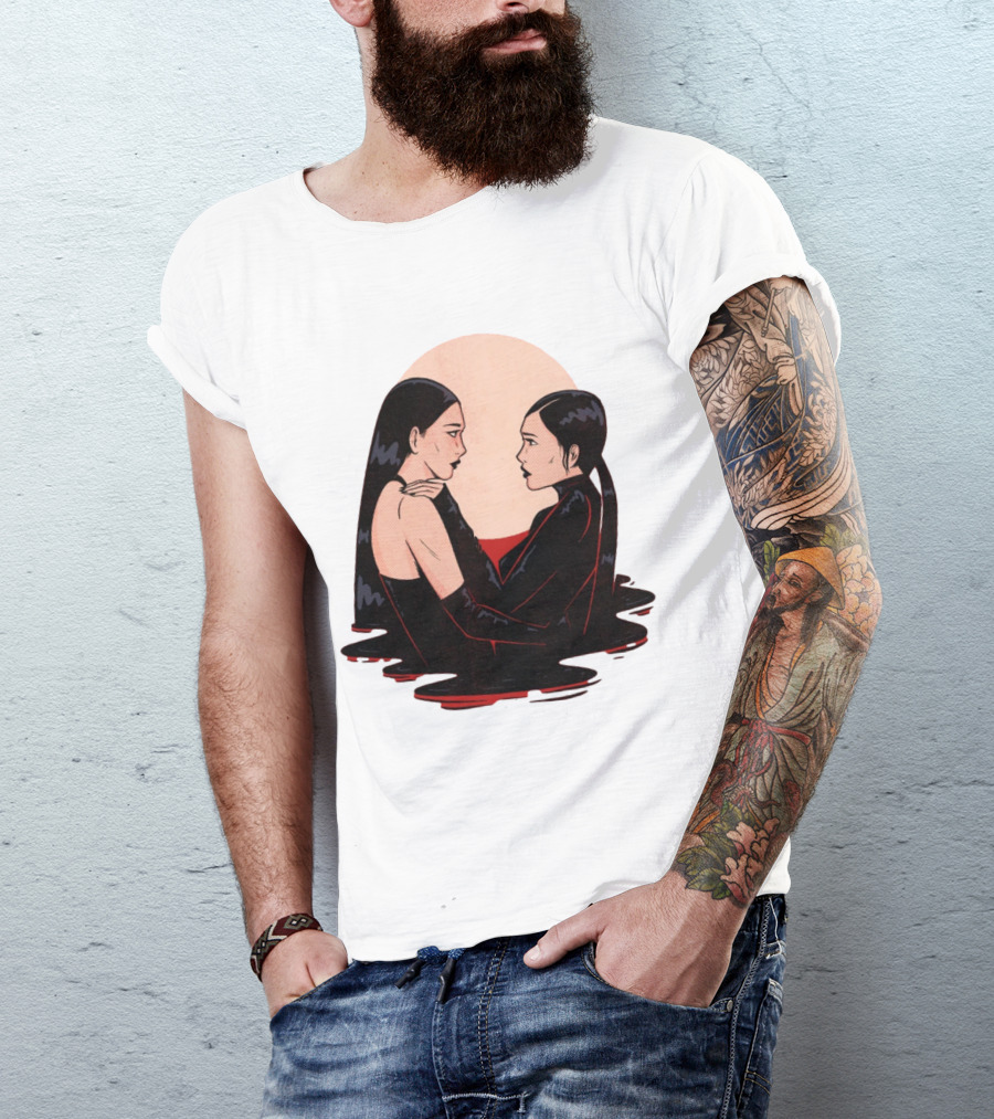 Monster Lovers Under Moonlight T-Shirt