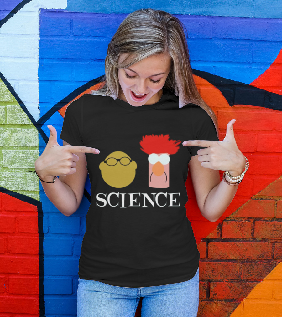 Science Beaker Bunsen Muppet T-Shirt