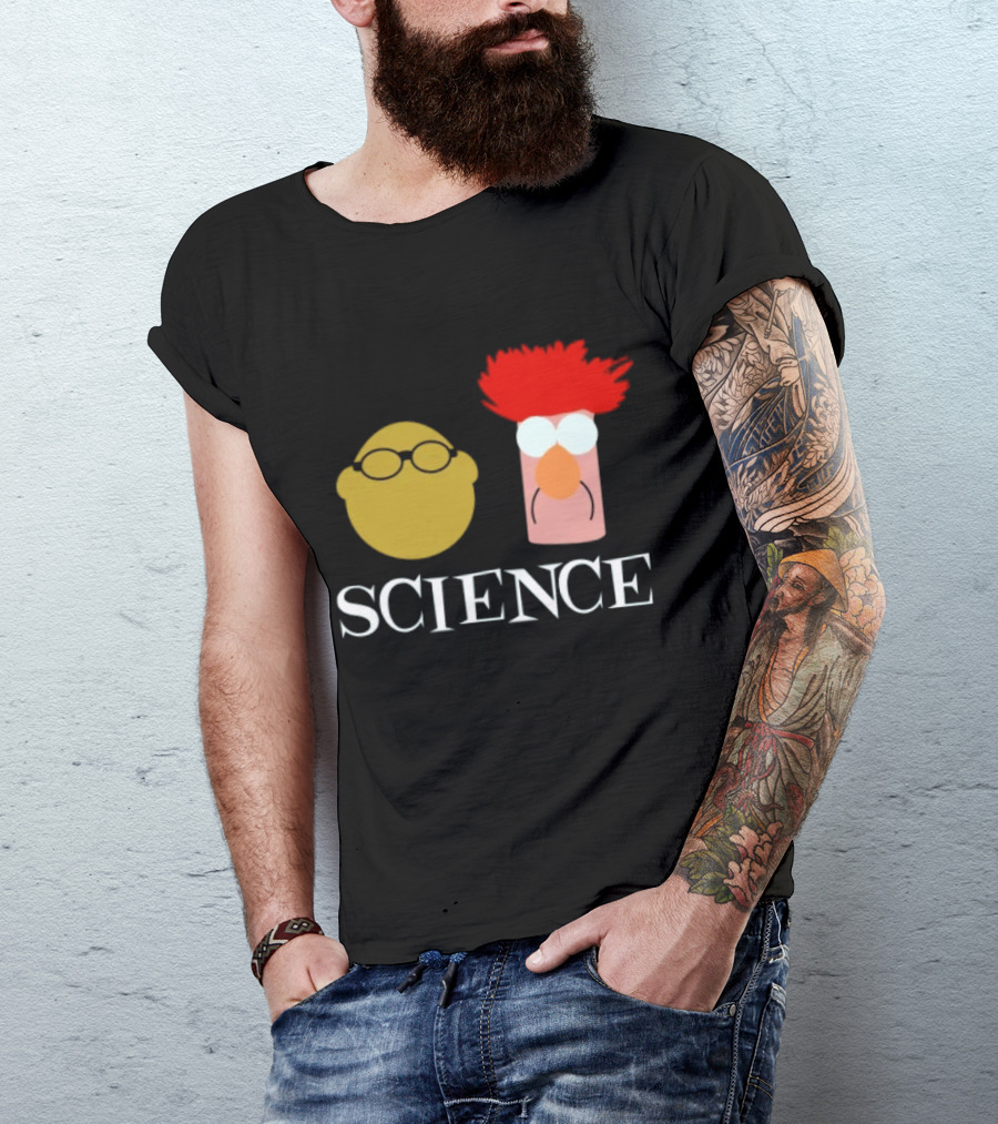 Science Beaker Bunsen Muppet T-Shirt