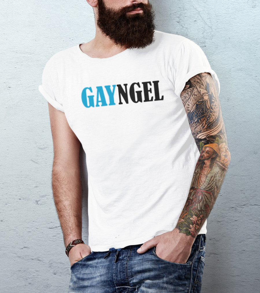 GAYNGEL Rainbow-Inspired Empowerment Fashion T-Shirt