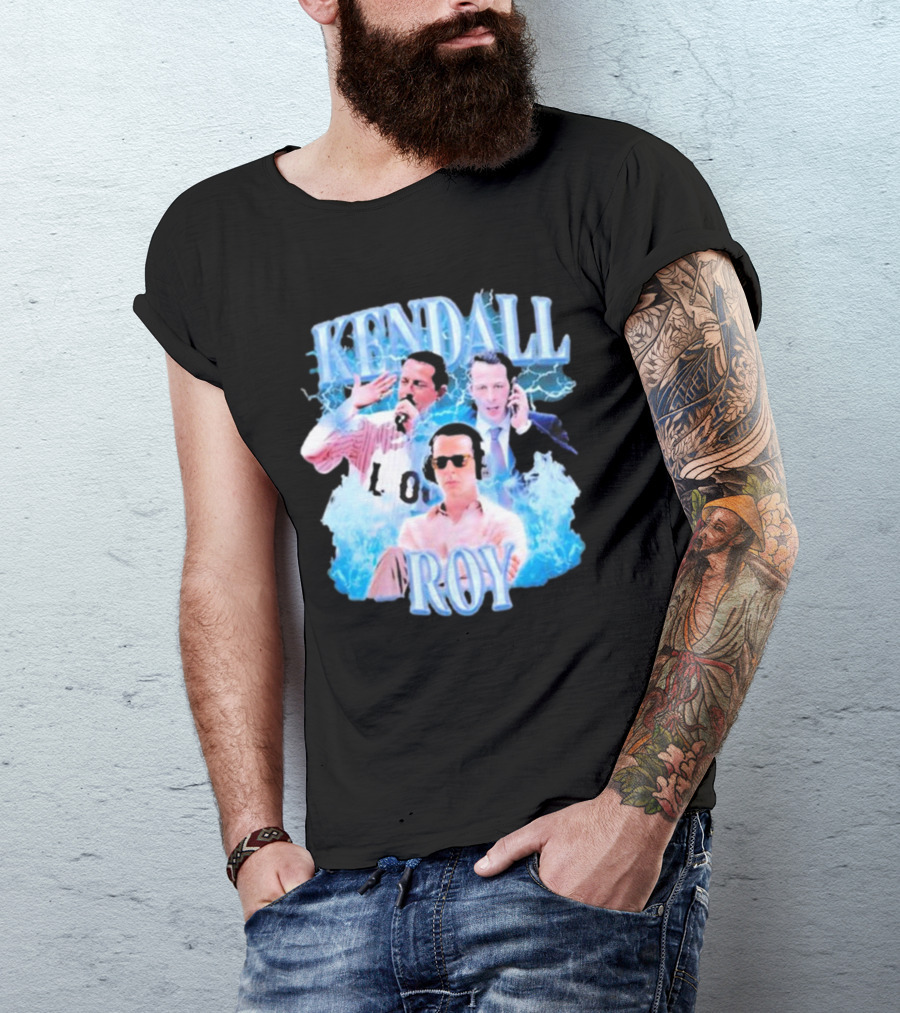 Kendall Roy Disgusting Brothers Iconic Character Moments Electric Blue T-Shirt