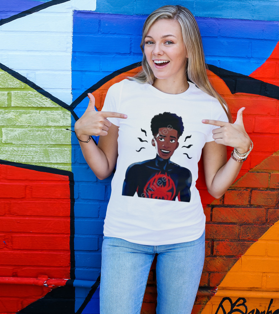 Spider Fam Charms Miles Across The Spider Verse T-Shirt