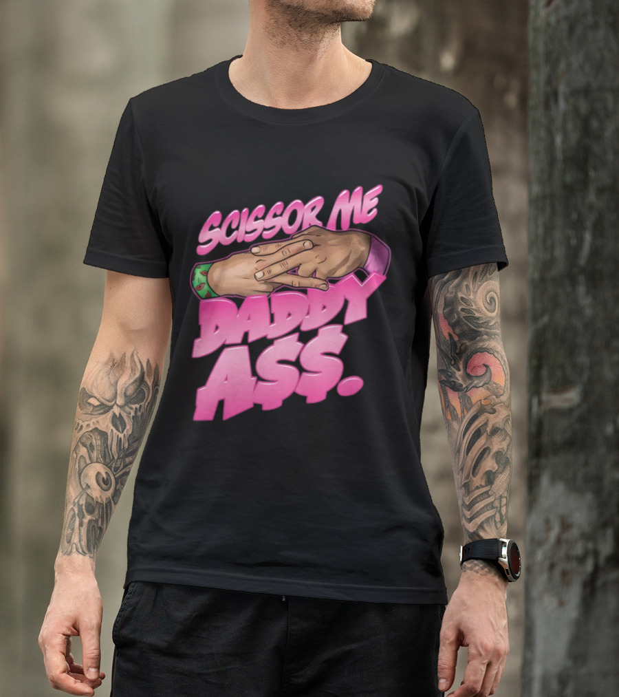 All Elite Wrestling The Acclaimed Scissor Me Daddy Ass Anthony Bowens Merchandise T-Shirt