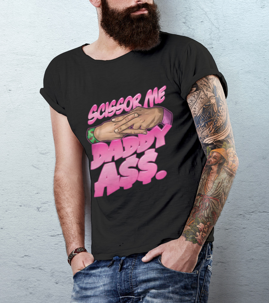 All Elite Wrestling The Acclaimed Scissor Me Daddy Ass Anthony Bowens Merchandise T-Shirt