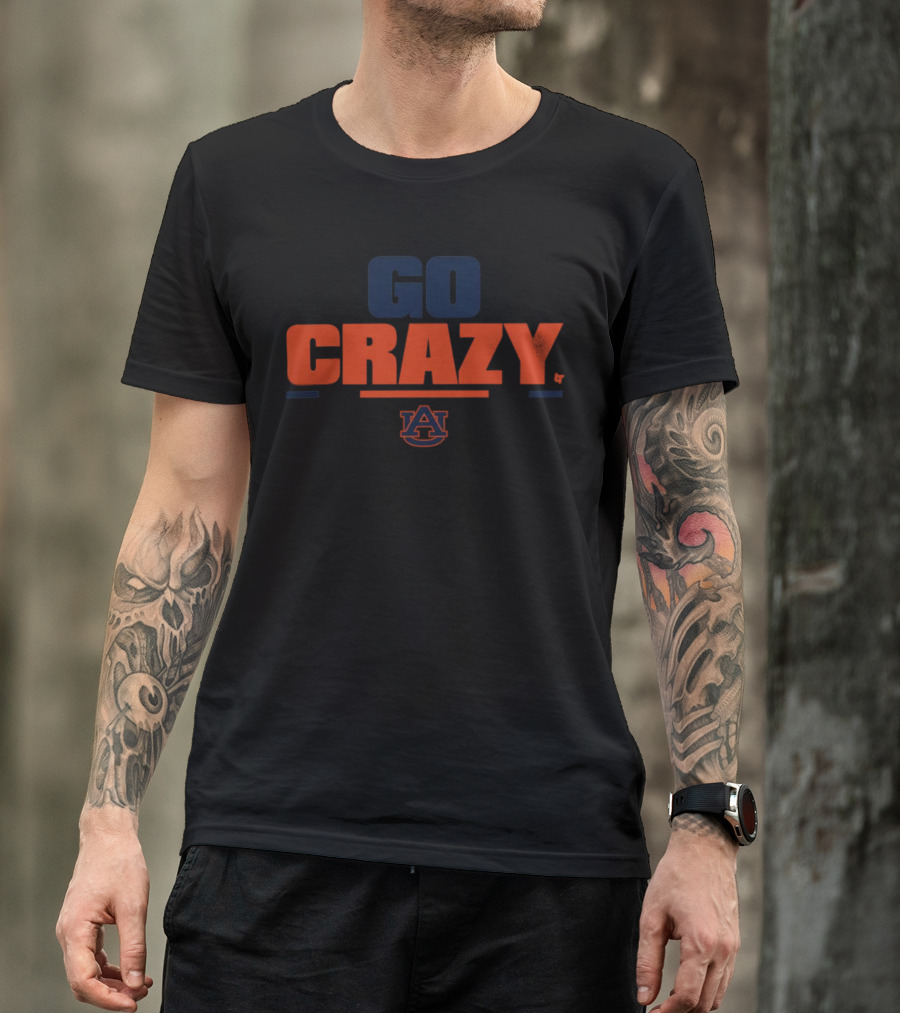 Auburn Football Go Crazy Cadillac Williams 2.0 T-Shirt