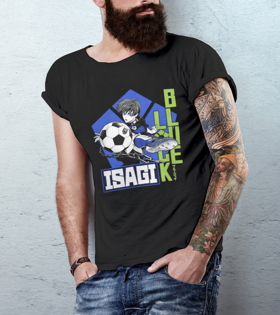 Crunchyroll Store Bluelock Isagi Soccer Star T-Shirt