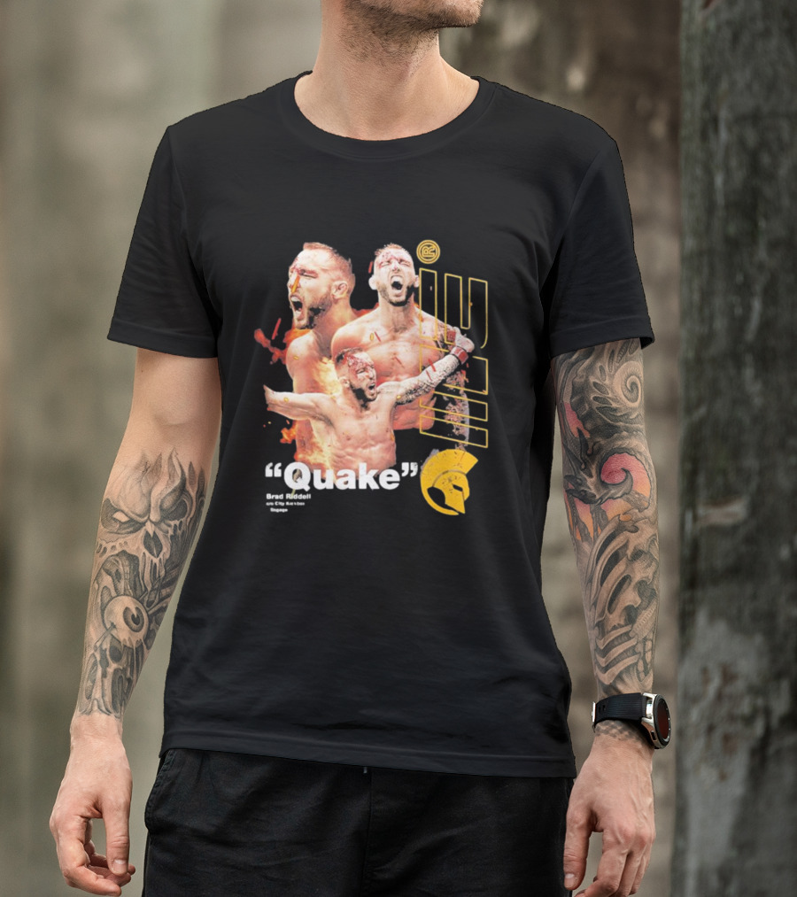 Brad Riddell Quake One City Kickboxing Image T-Shirt
