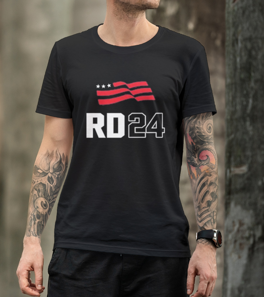 Casey DeSantis RD24 American Flag T-Shirt