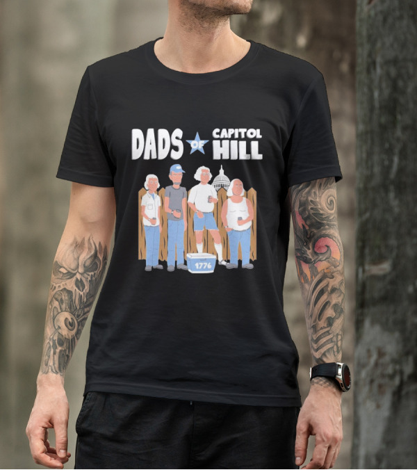 Dads Of Capitol Hill 1776 Patriotic Founding Fathers T-Shirt