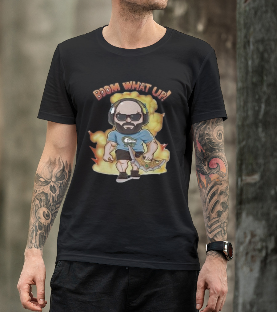 Boom What Up Nikola Jokic Gamer Style Explosion T-Shirt