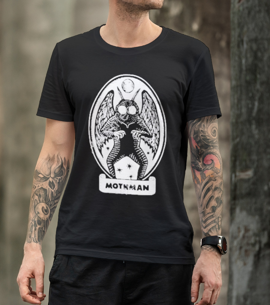 Emery Mothman Celestial Frame T-Shirt