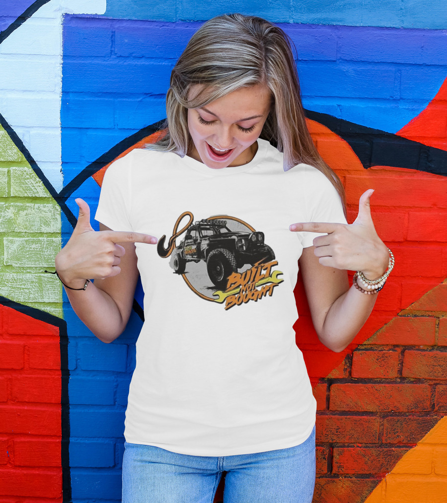 Fab Rats Built Not Bought Vintage Off-Road Truck Merchandise T-Shirt