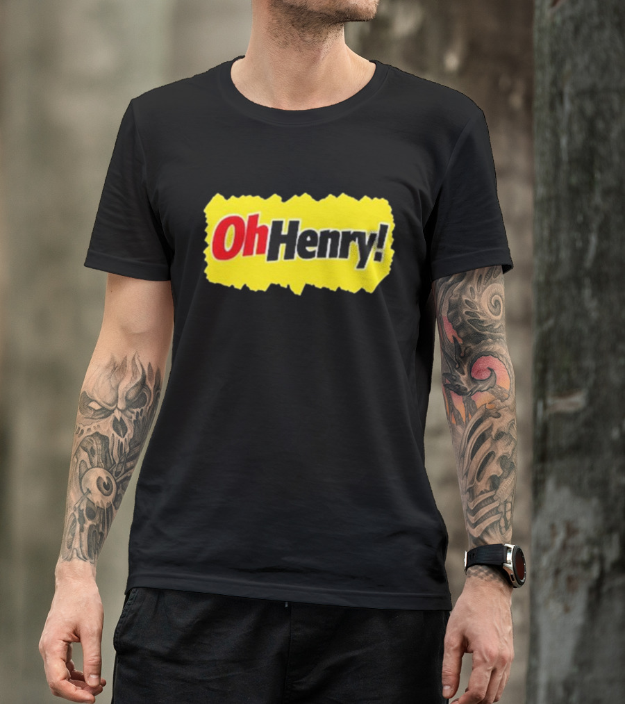 Oh Henry Candy Bar Yellow Wrapper T-Shirt