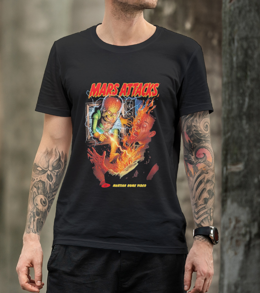 Mars Attacks Martian Home Video 23 T-Shirt
