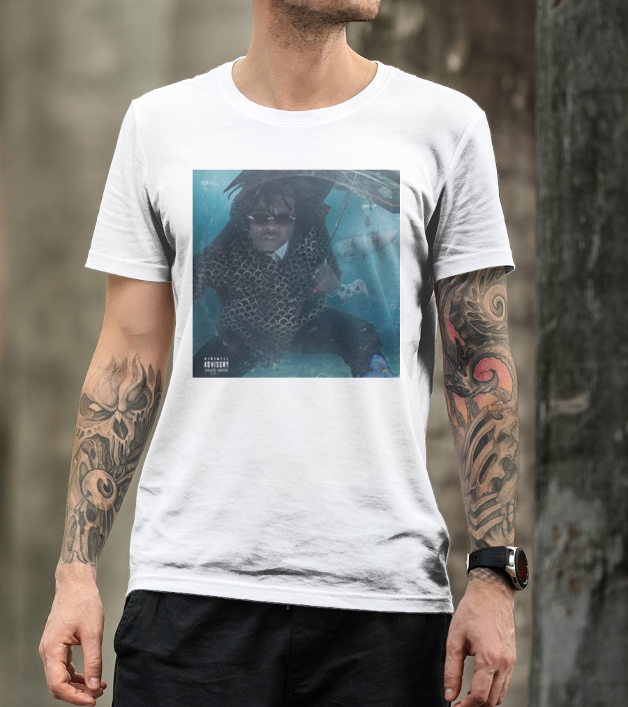 Parental Advisory Gunna Oceangate Album Cover Submarine Underwater T-Shirt