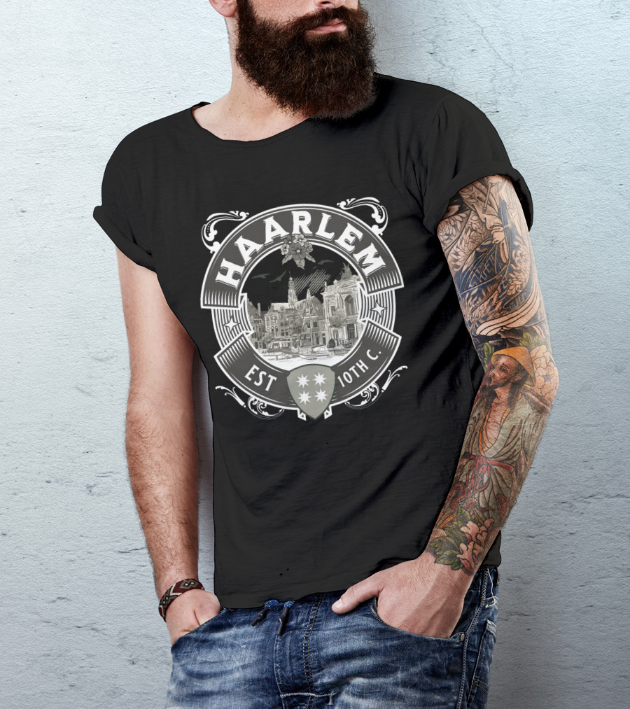 Haarlem Bloemenstad Est 10th C T-Shirt