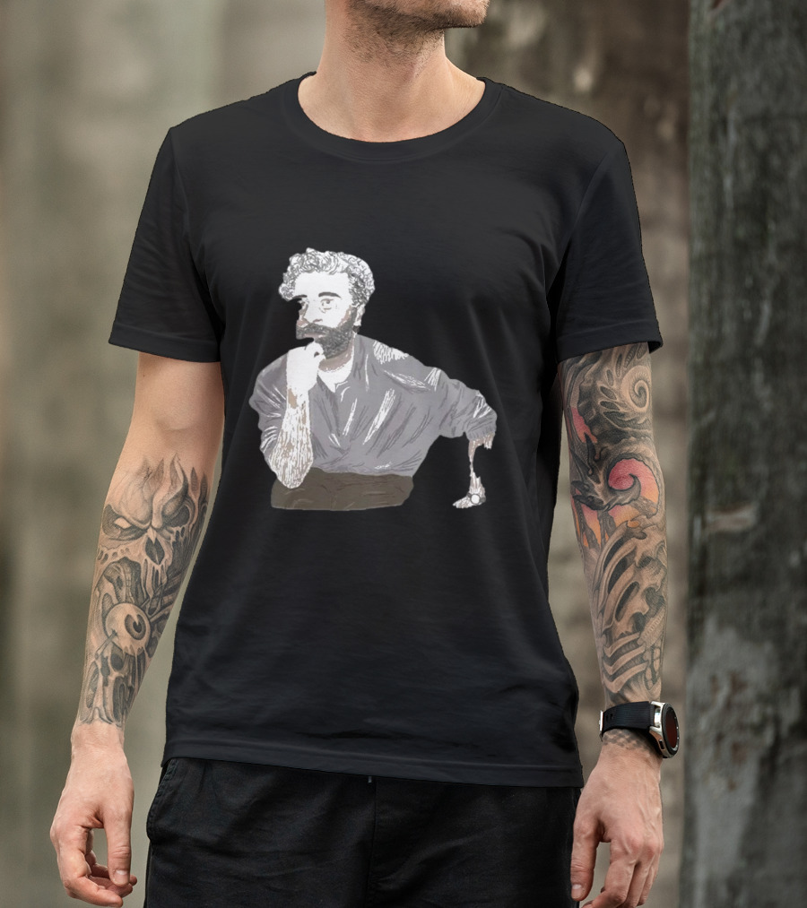 Super Yaki X Courtney LeSueur Oscar Thinking Pose T-Shirt