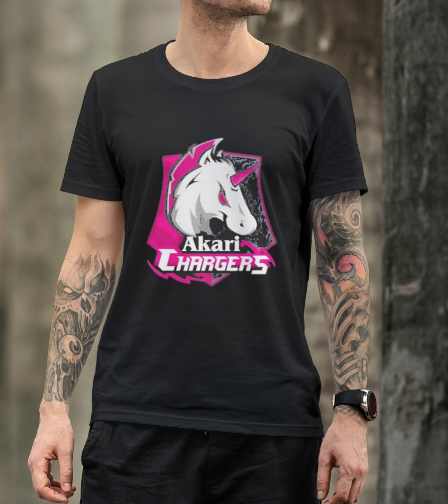 Unicorn Fifi Sharma Akari Chargers T-Shirt