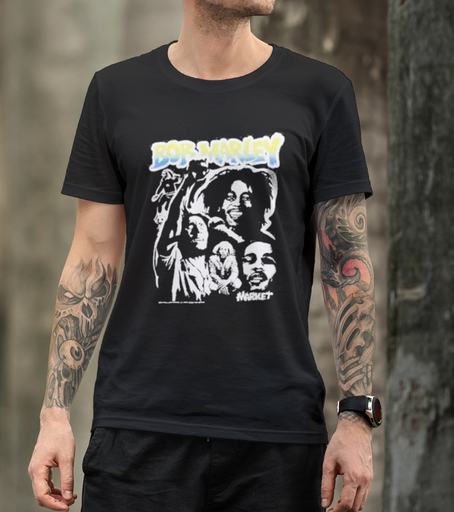Bob Marley Punk Market T-Shirt