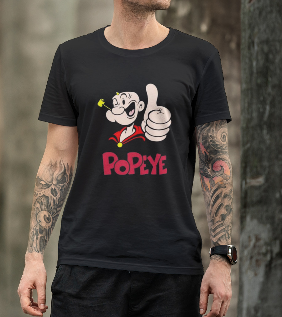 Popeye Thumbs Up Iconic Character T-Shirt